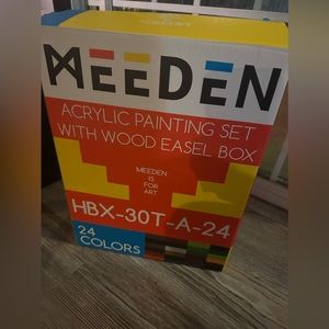 Meeden acrylic paint set brand new in box